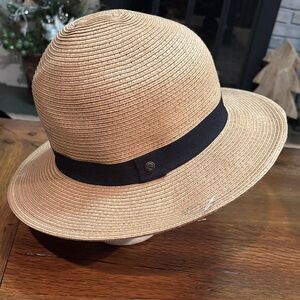Sunday Afternoon Tan Straw Hat with Black Band